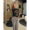 PinnedByK - T-shirt Champagne Leopard