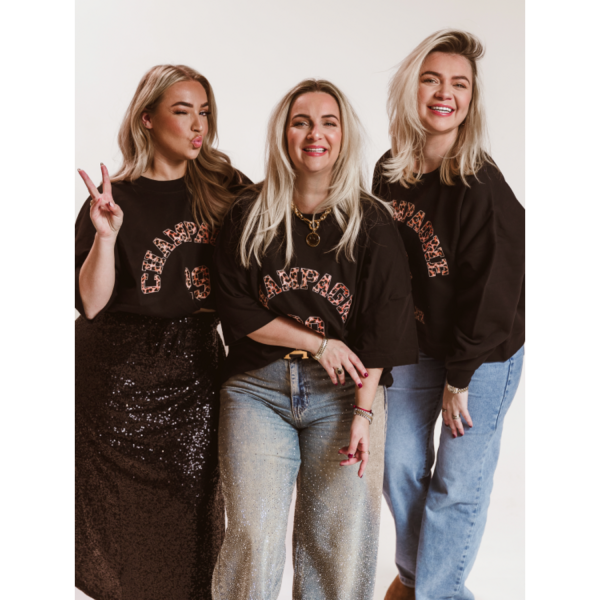 3469-13-5638_big_image PinnedByK - T-shirt Champagne Leopard