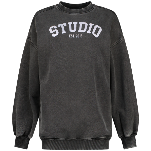 R125AWN34004_Aiva_Dark_Grey_FRONT_big_image Raizzed - Oversized sweater Aiva