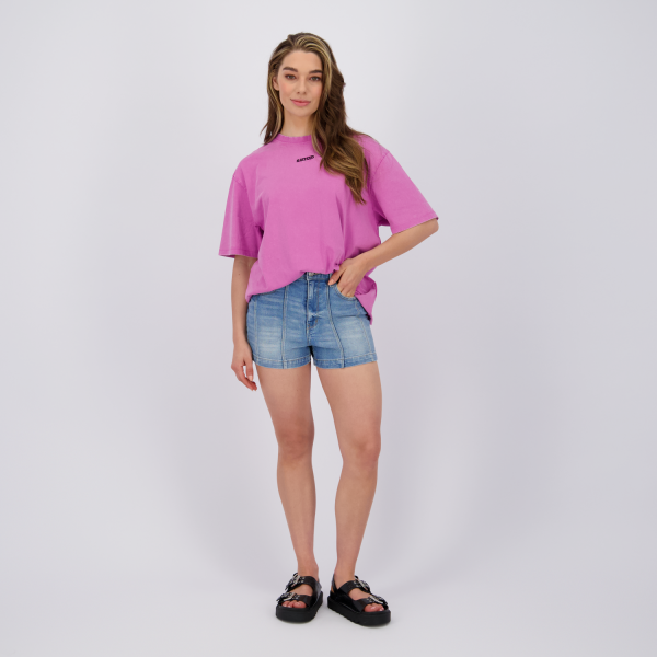 R125AWN30013_Robin_Pink_rose_MODEL1_big_image-1 Raizzed - Oversized t-shirt Robin