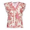 Geisha - Top beige roze