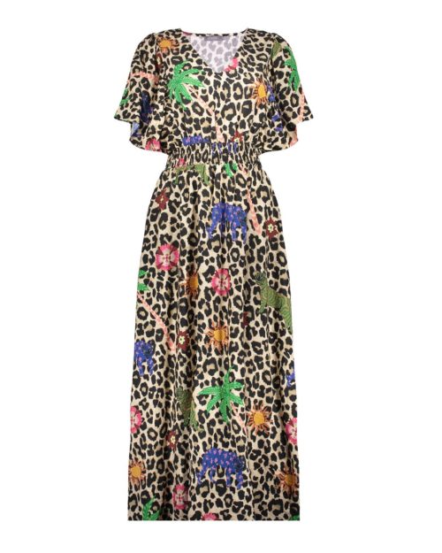 Geisha - Jurk leopard color