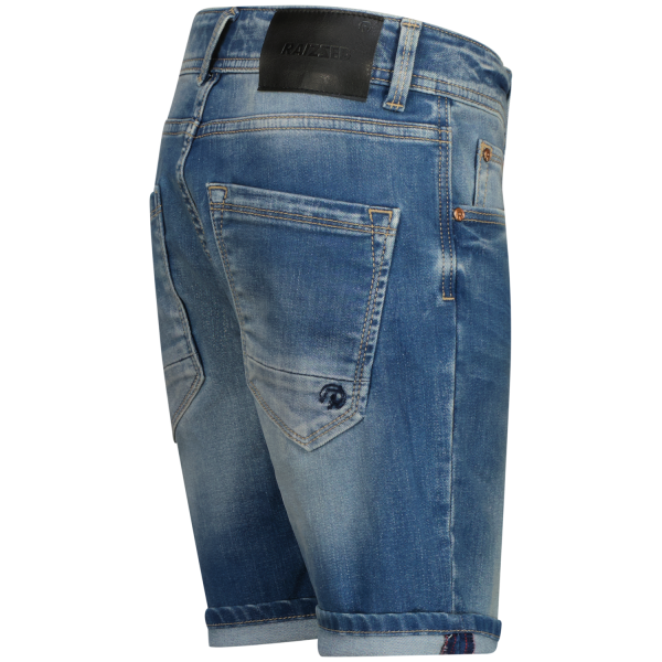 R125KBD46003_Oregon_Mid_Blue_Stone_DETAIL1_big_image Raizzed - Denim short Oregon