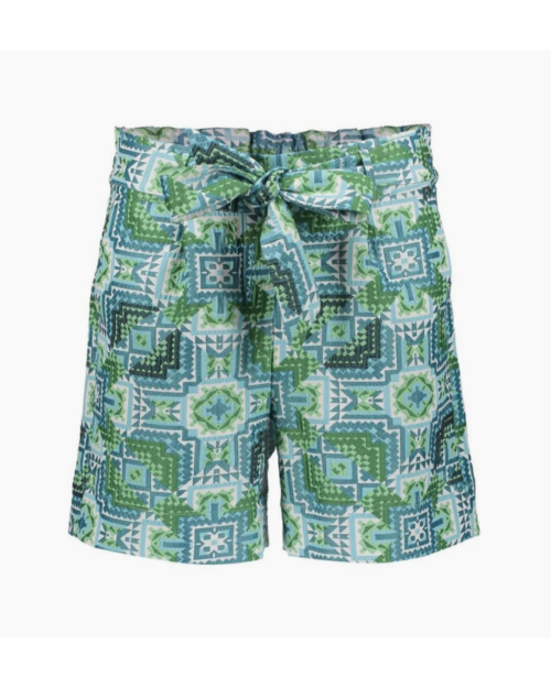 Geisha - Short blue green