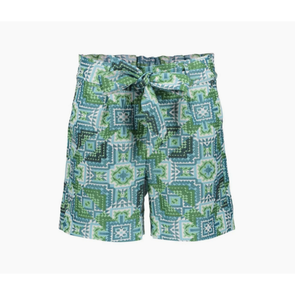 Geisha - Short blue green